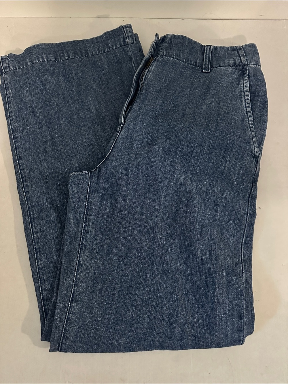 J.McLaughlin wide-leg denim trouser jeans 4